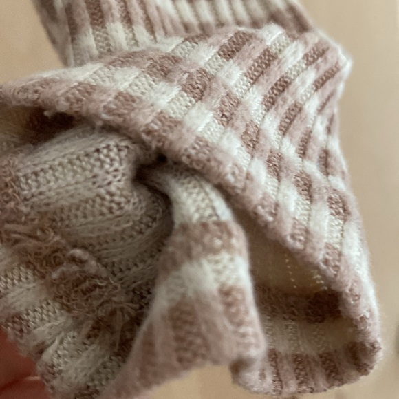 LUCKY BRAND 🍀 lace front striped woven top (M) - Picture 8 of 15